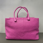 Bottega Veneta Red Satchel