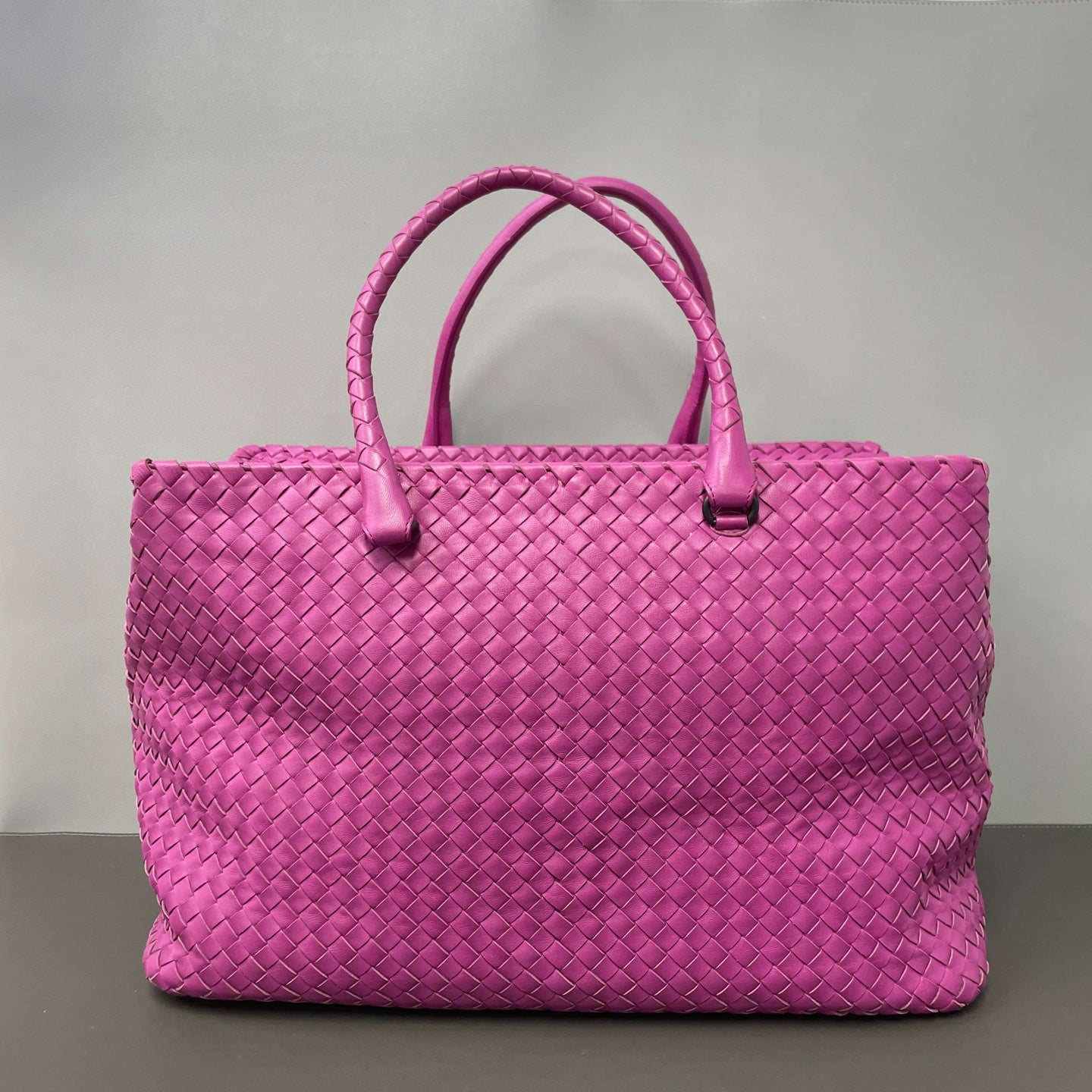 Bottega Veneta Red Satchel