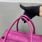 Bottega Veneta Red Satchel