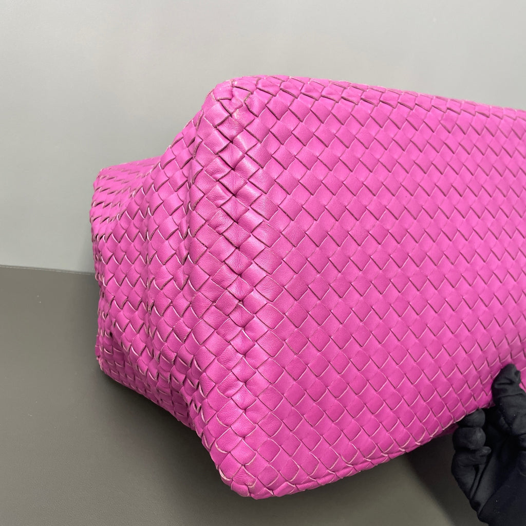 Bottega Veneta Red Satchel