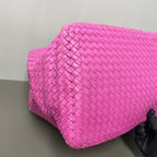 Bottega Veneta Red Satchel