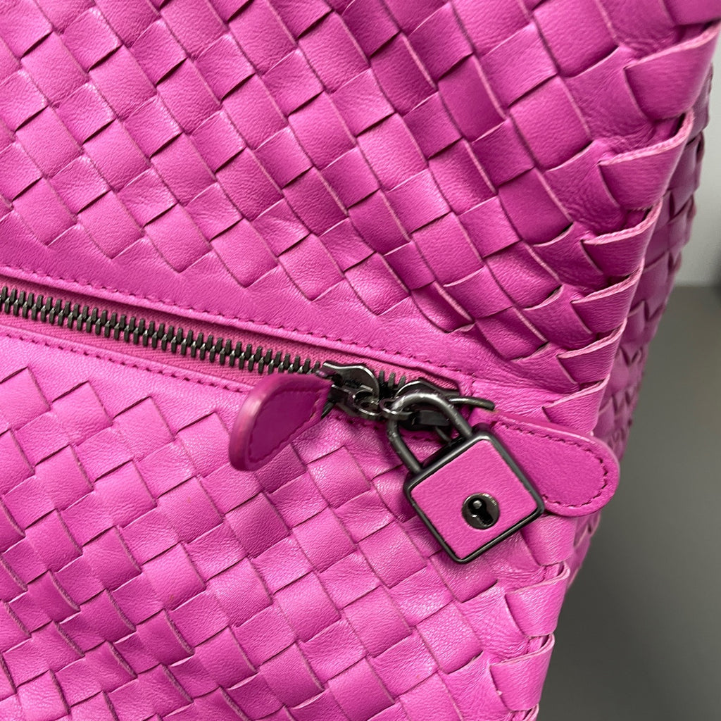 Bottega Veneta Red Satchel