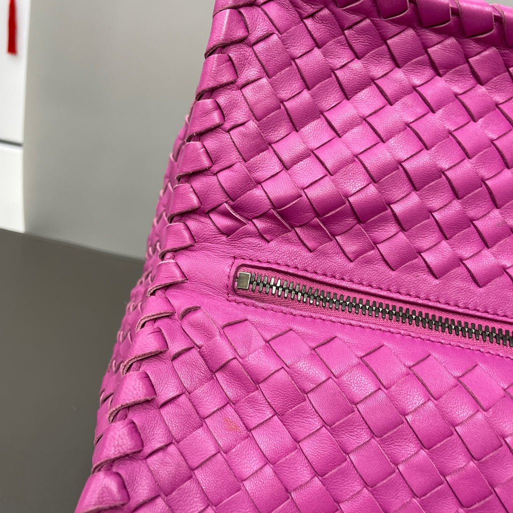 Bottega Veneta Red Satchel