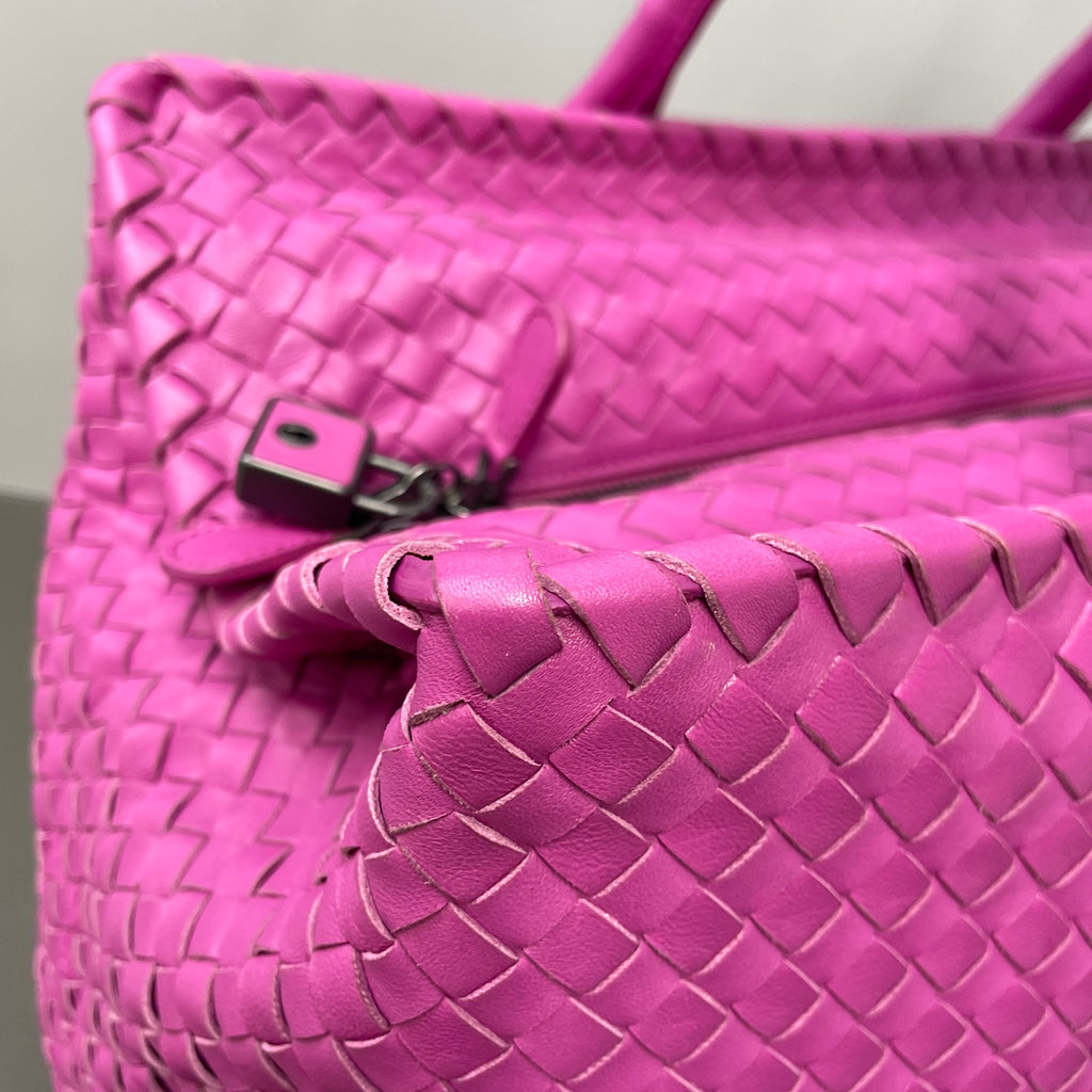 Bottega Veneta Red Satchel