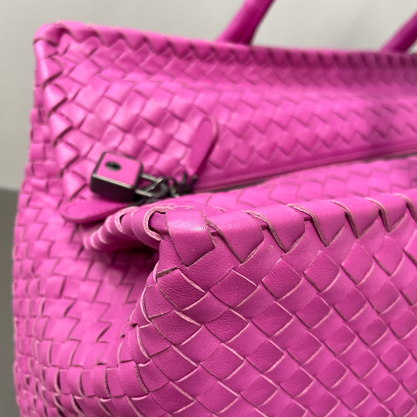 Bottega Veneta Red Satchel