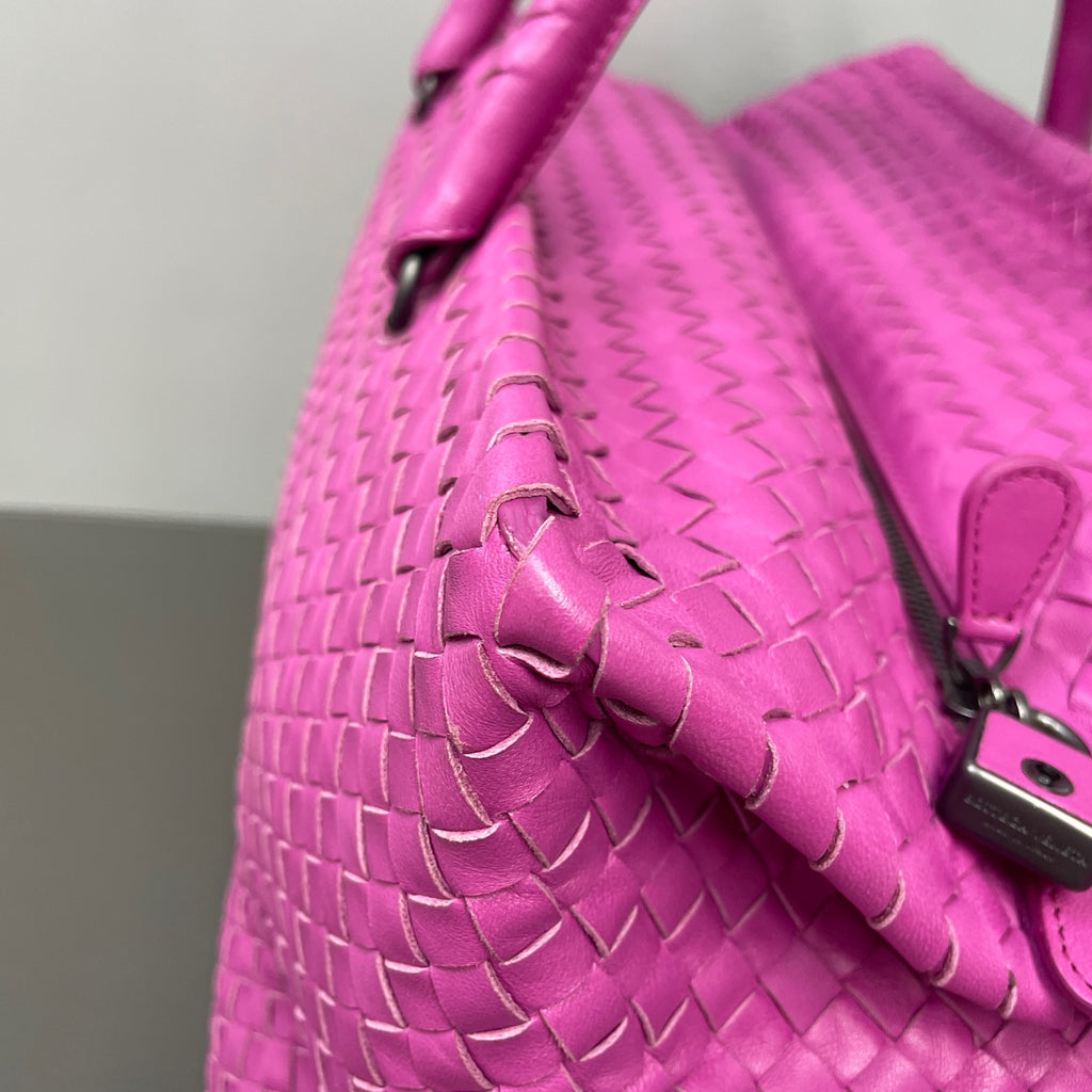 Bottega Veneta Red Satchel