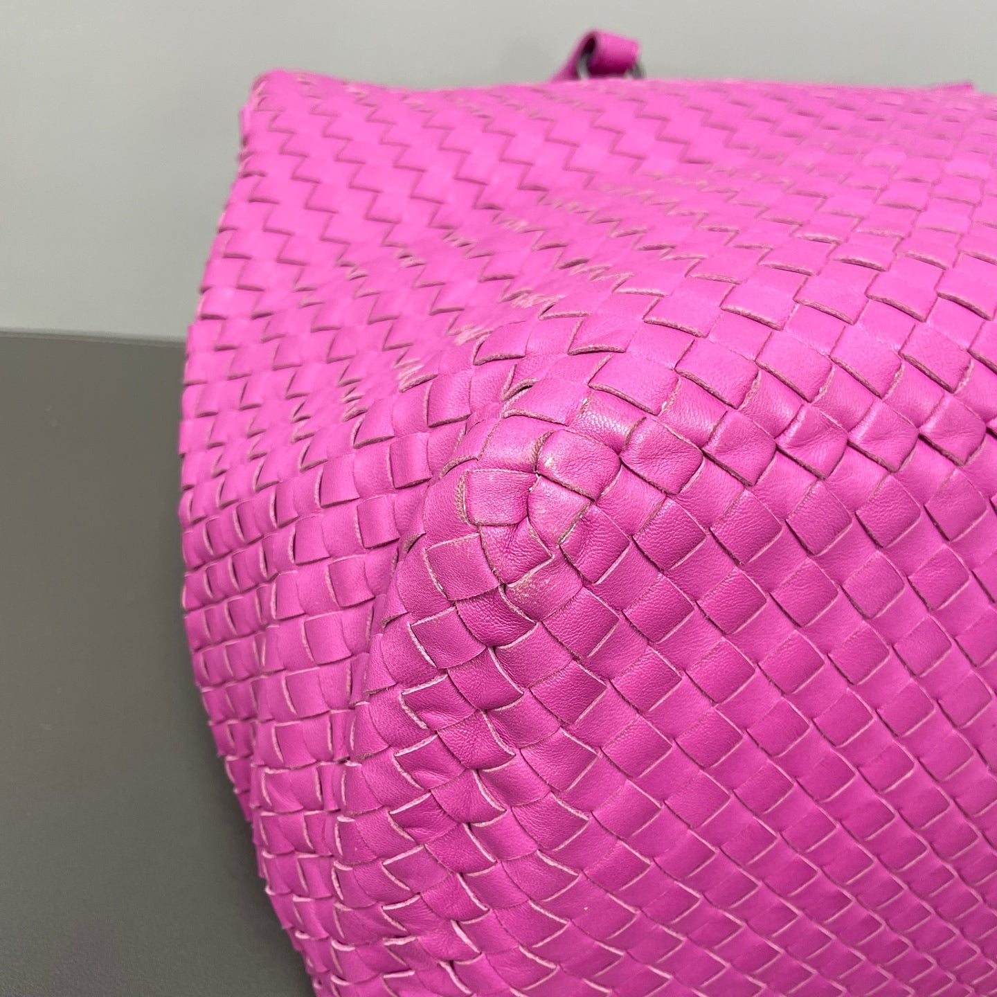 Bottega Veneta Red Satchel