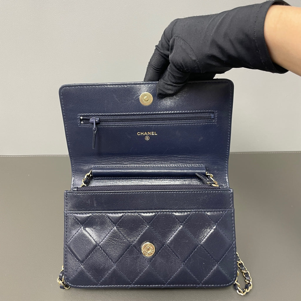 Chanel Blue Crossbody