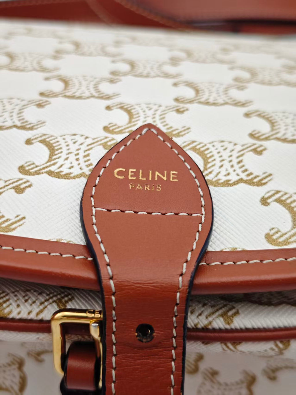 Celine Brown Saddle Bag