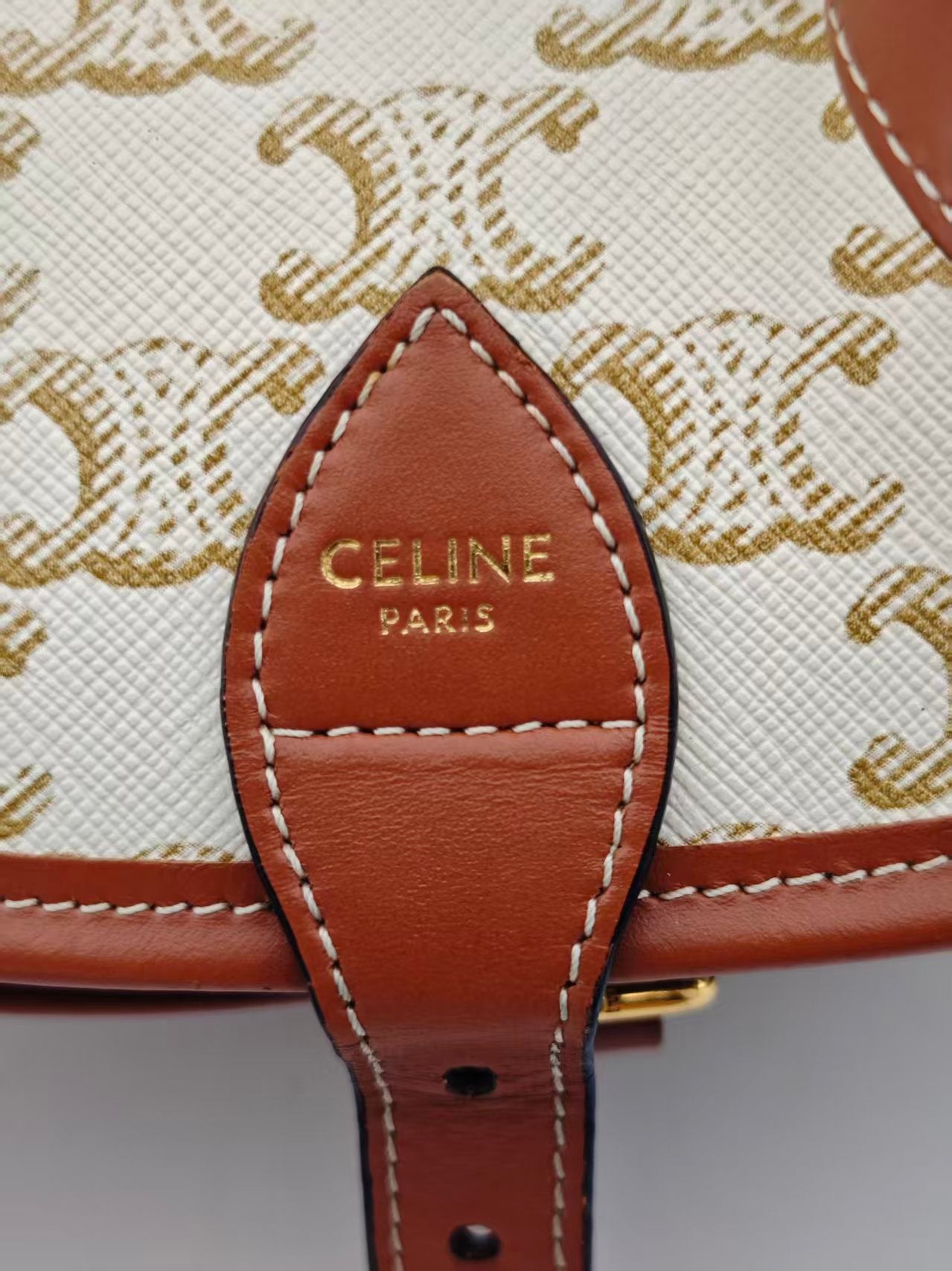 Celine Brown Saddle Bag