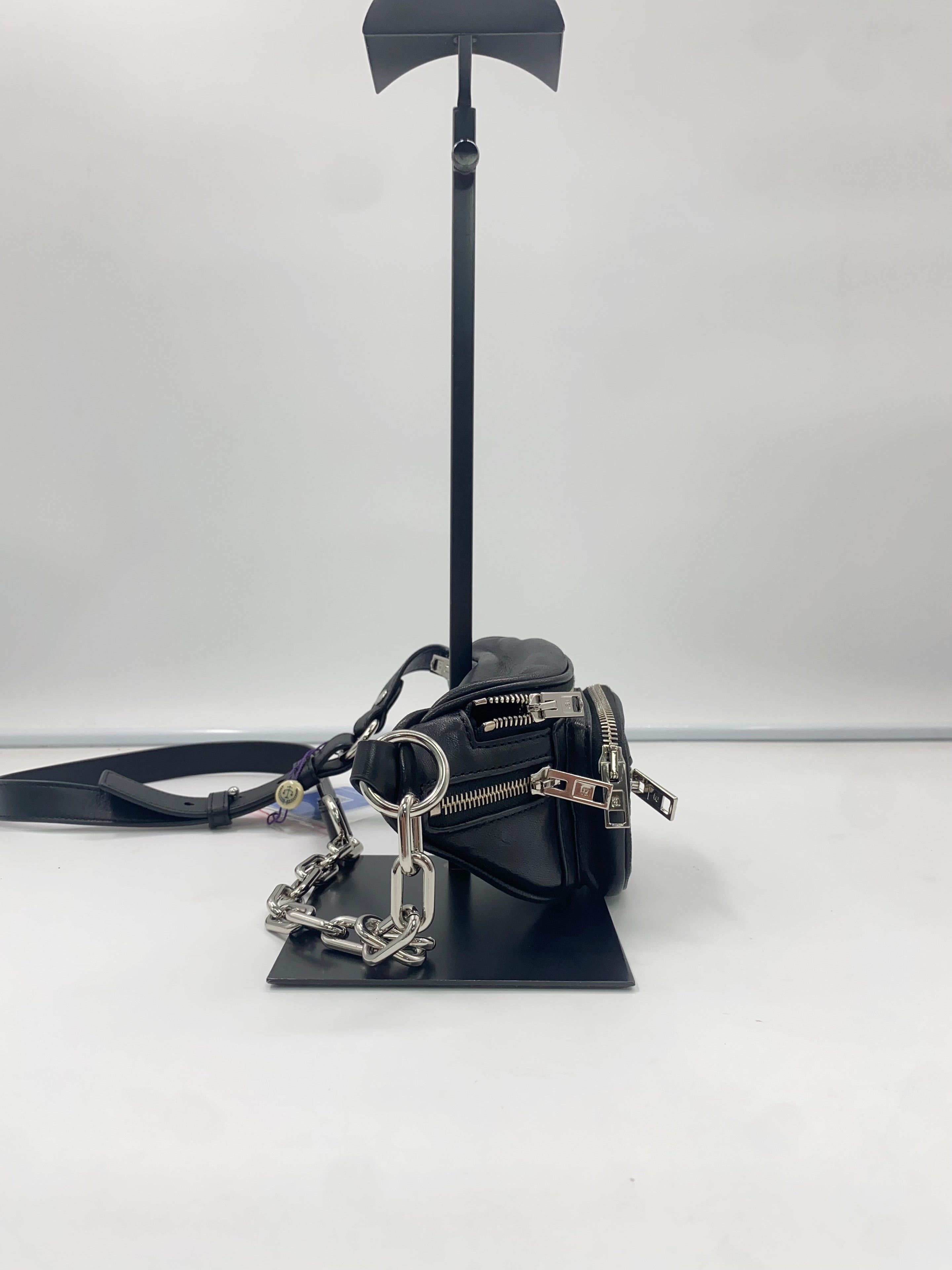Alexander McQueen Black Belt Bag & Fanny Pack
