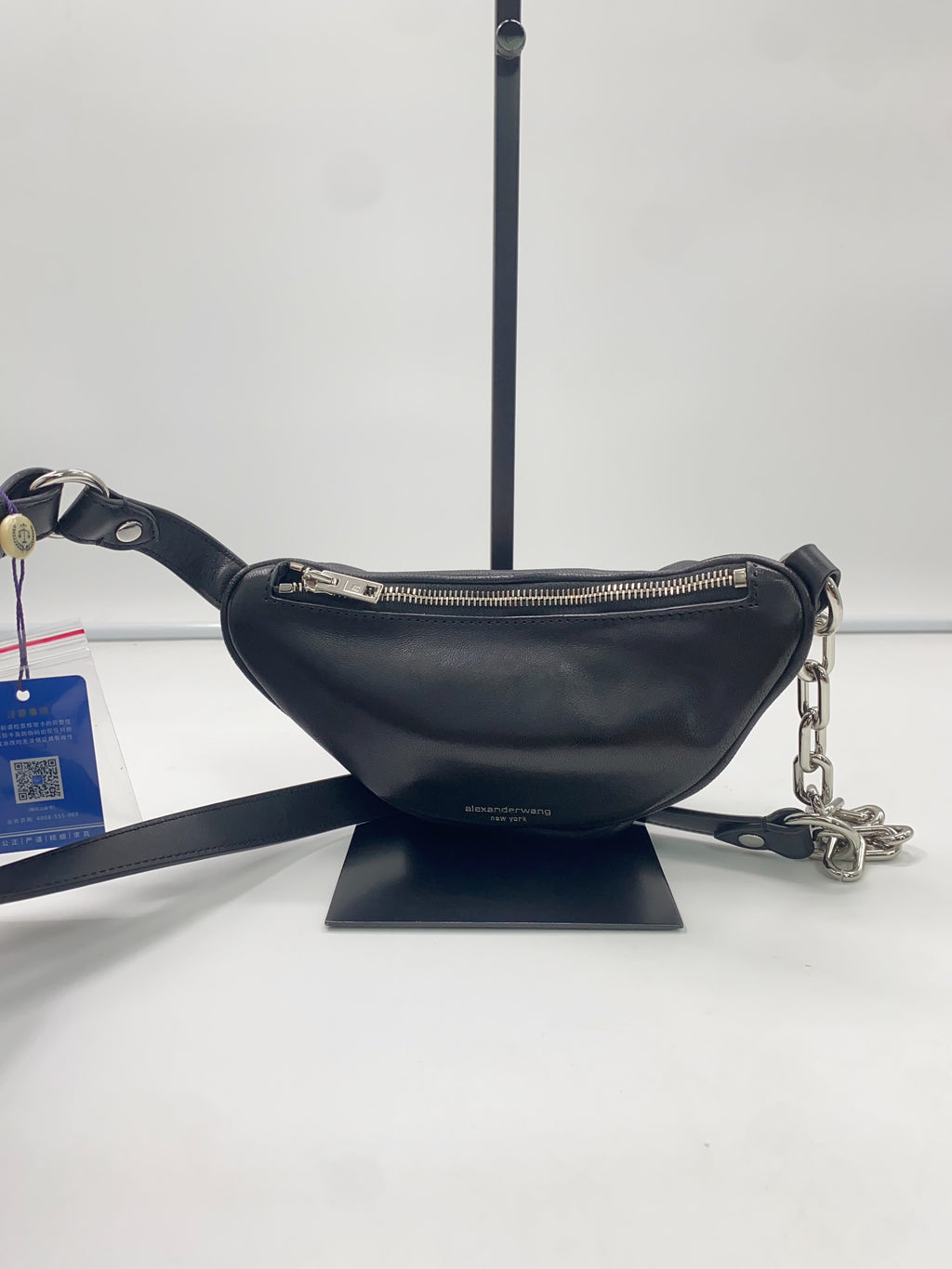 Alexander McQueen Black Belt Bag & Fanny Pack