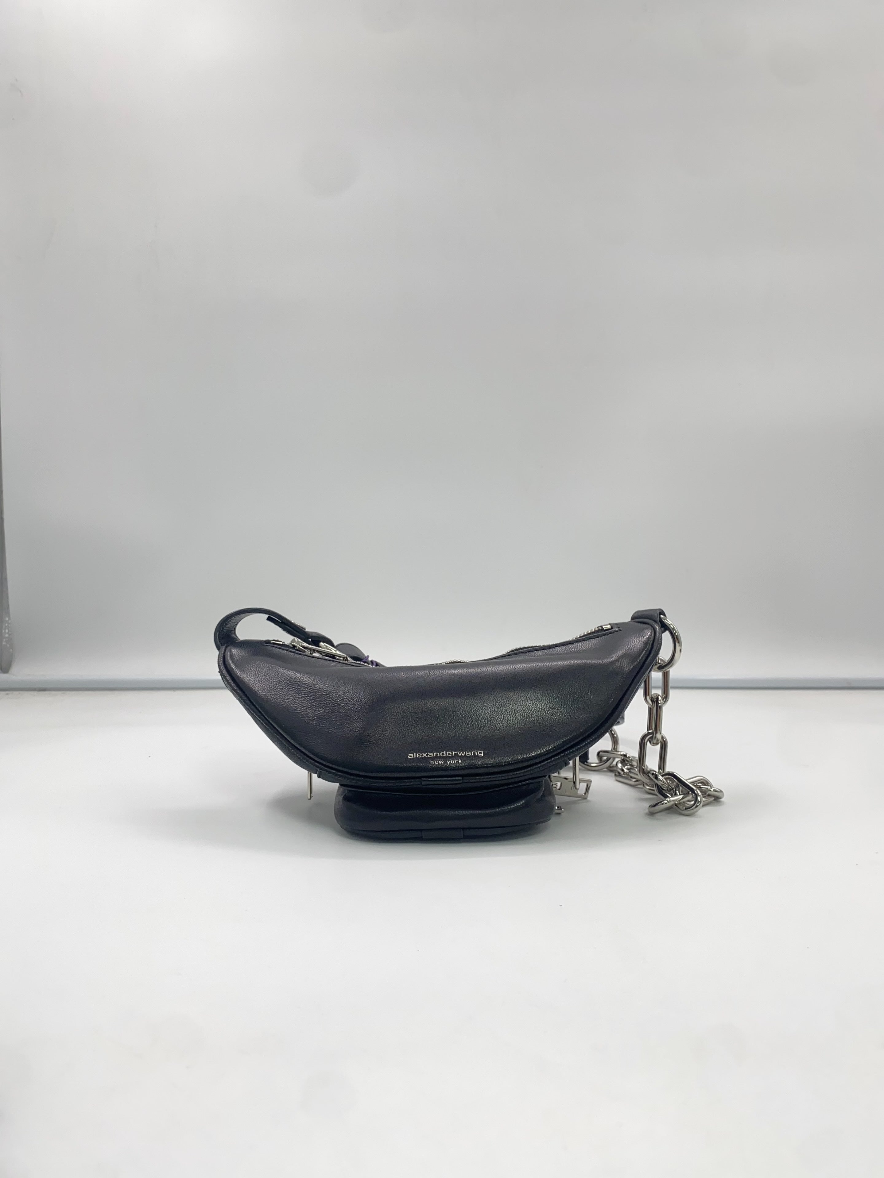 Alexander McQueen Black Belt Bag & Fanny Pack