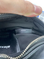 Alexander McQueen Black Belt Bag & Fanny Pack