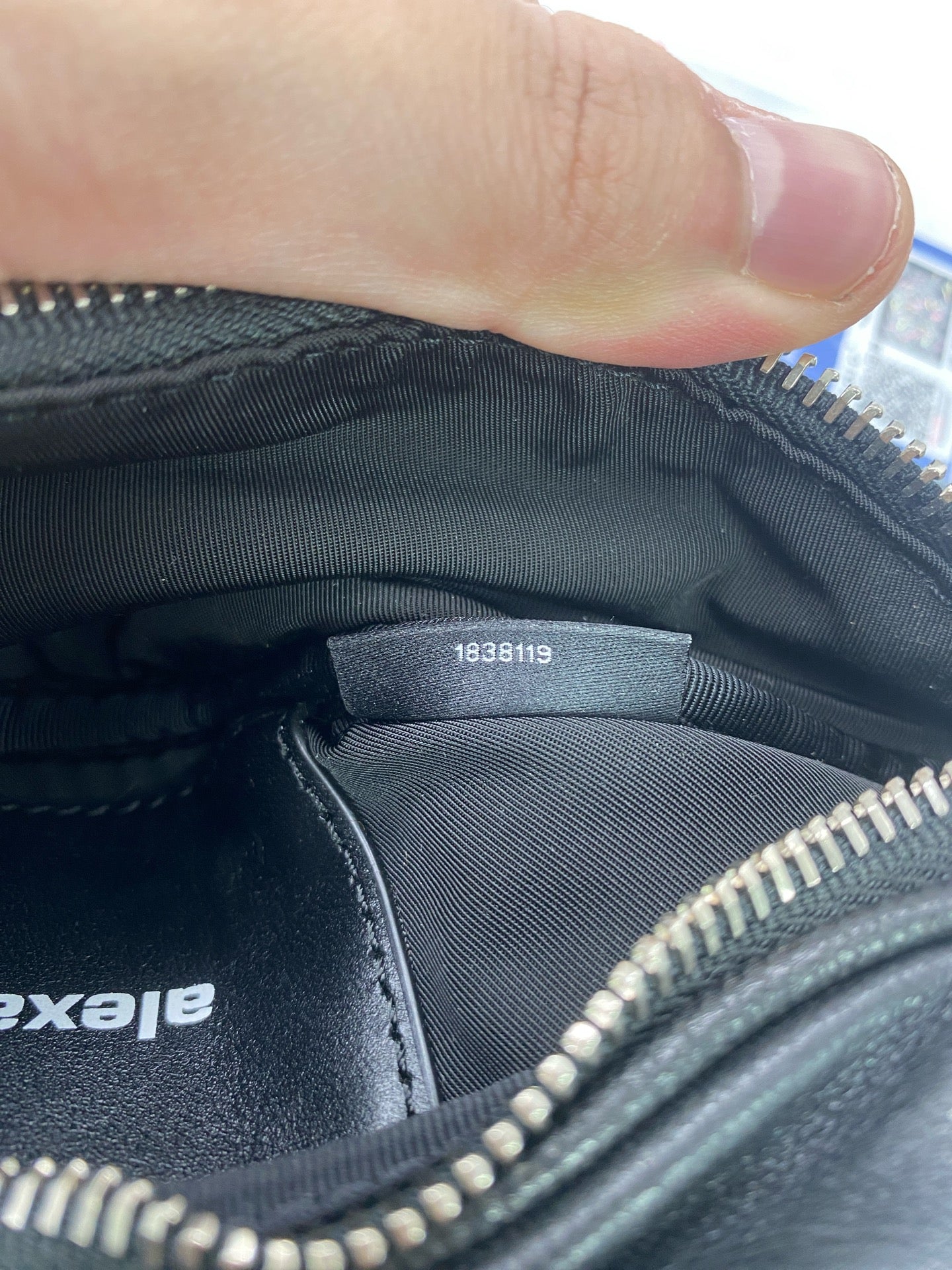 Alexander McQueen Black Belt Bag & Fanny Pack