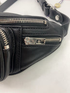 Alexander McQueen Black Belt Bag & Fanny Pack