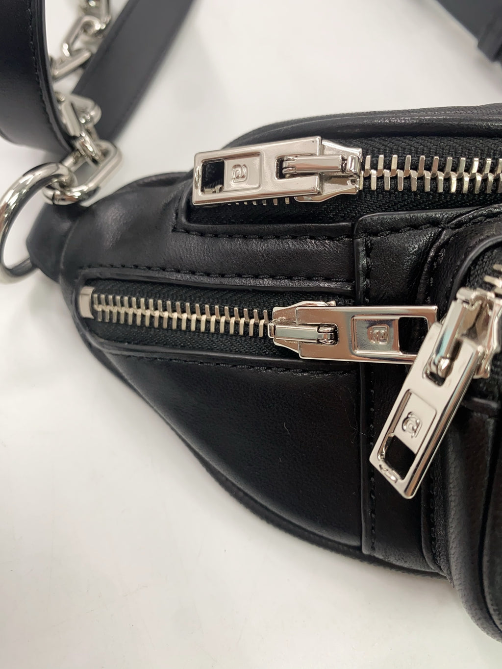Alexander McQueen Black Belt Bag & Fanny Pack