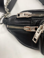 Alexander McQueen Black Belt Bag & Fanny Pack