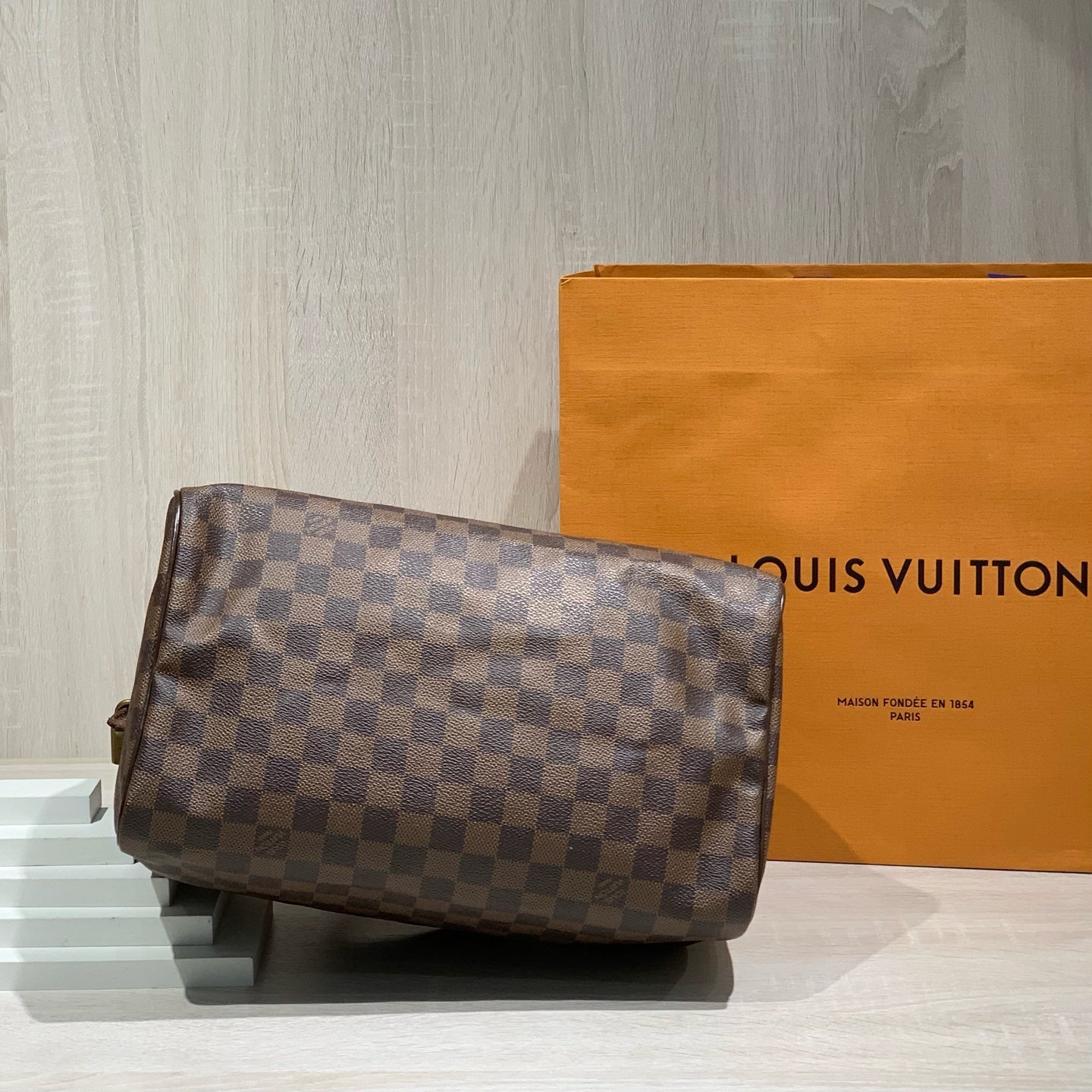 Louis Vuitton Speedy 30 Brown 30.0x 21.0x 17.0 cm N41364