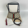 Gucci Canvas Shoulder Bag