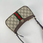 Gucci Canvas Shoulder Bag