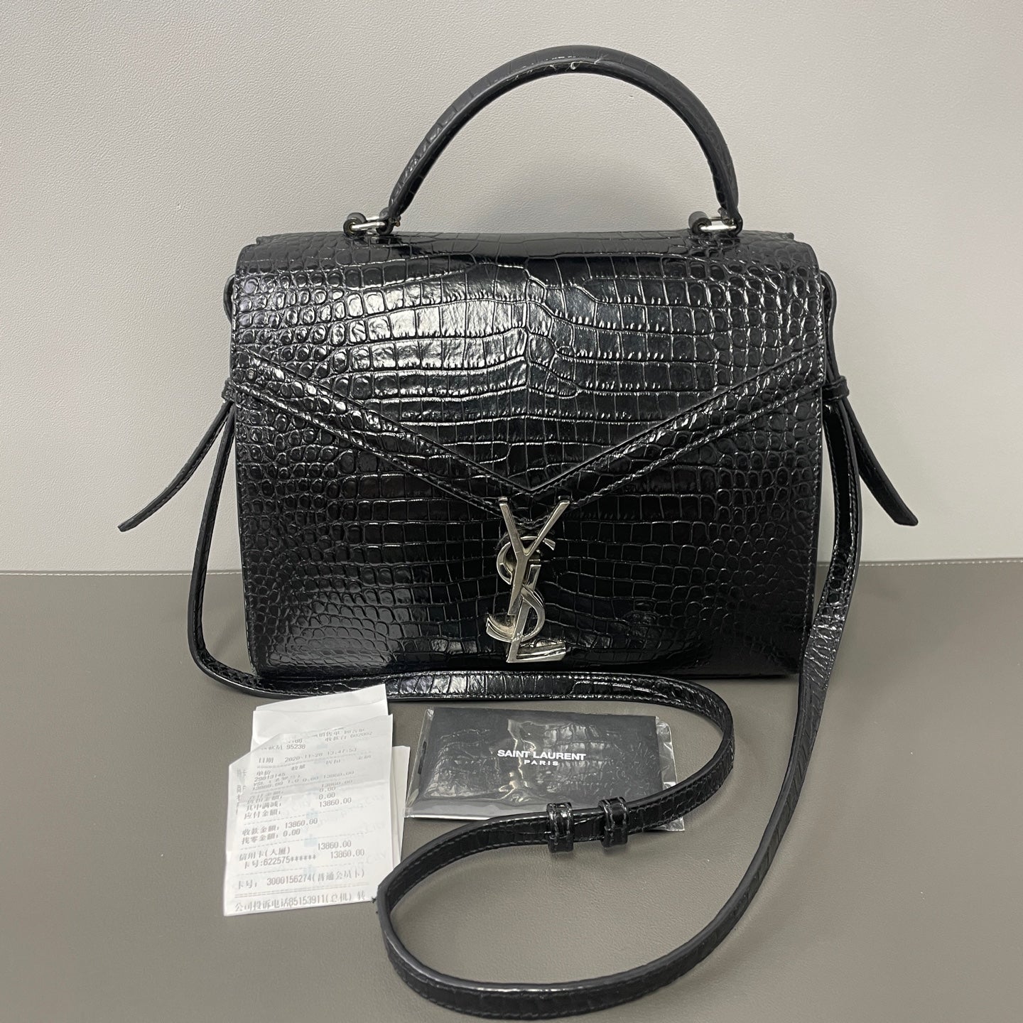 Saint laurent Metal Black Satchel