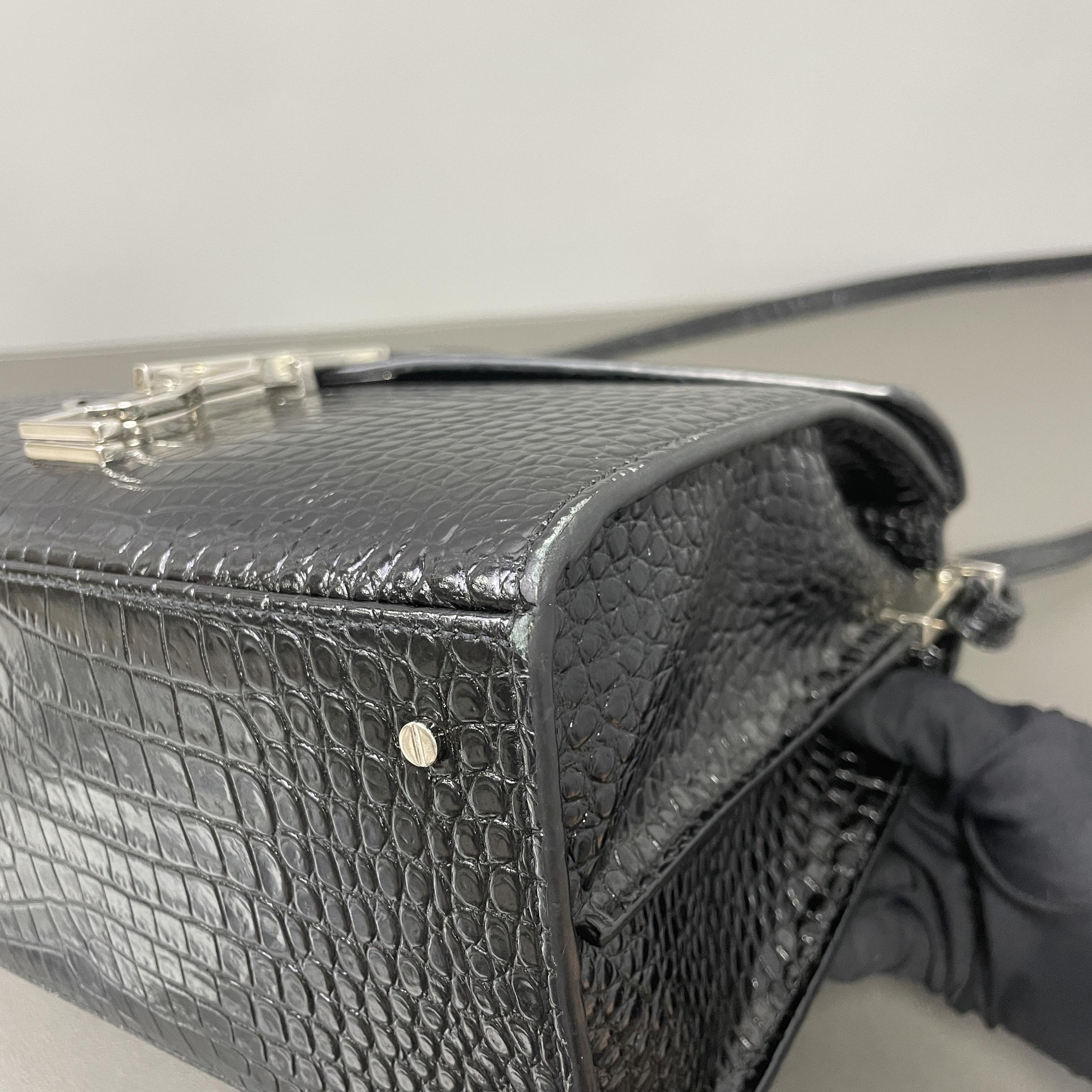 Saint laurent Metal Black Satchel