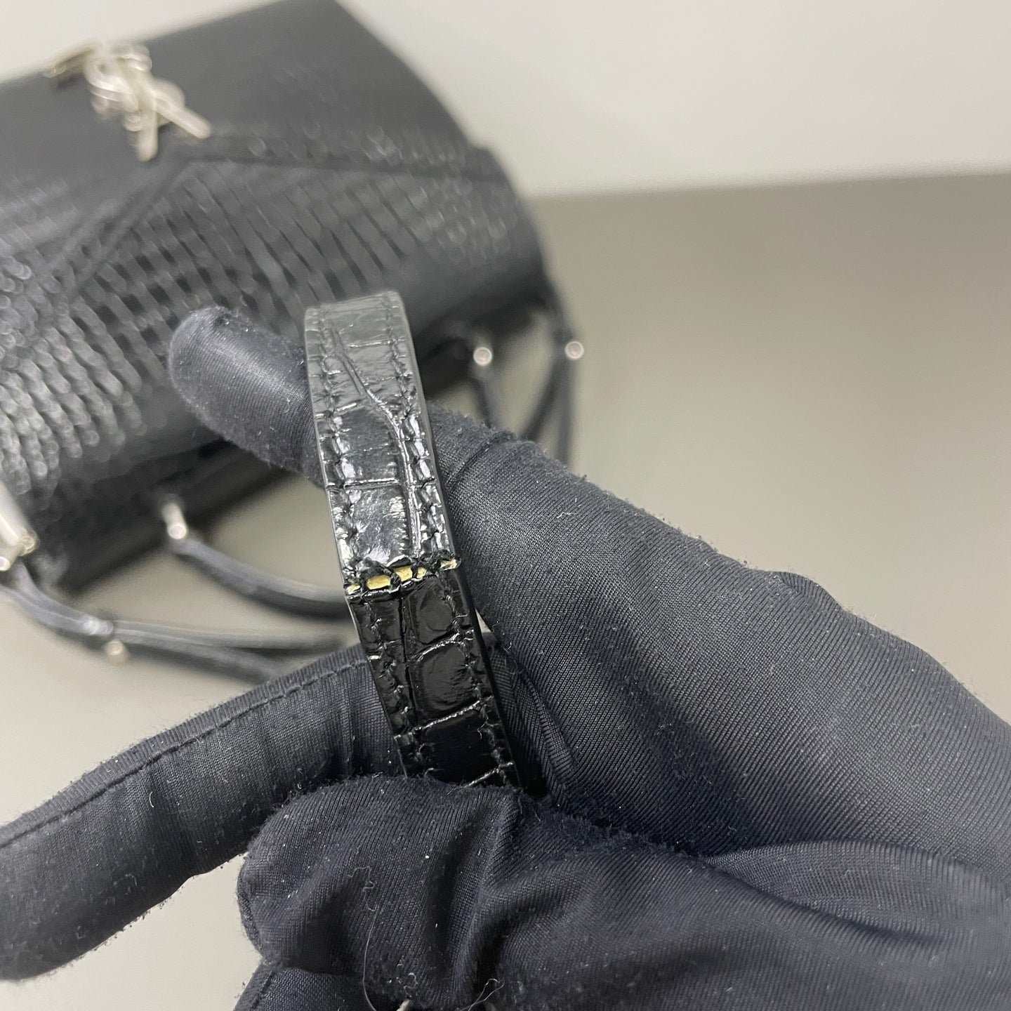 Saint laurent Metal Black Satchel