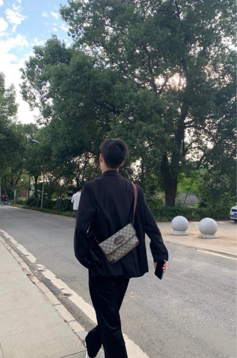 Gucci Canvas Brown Belt Bag & Fanny Pack