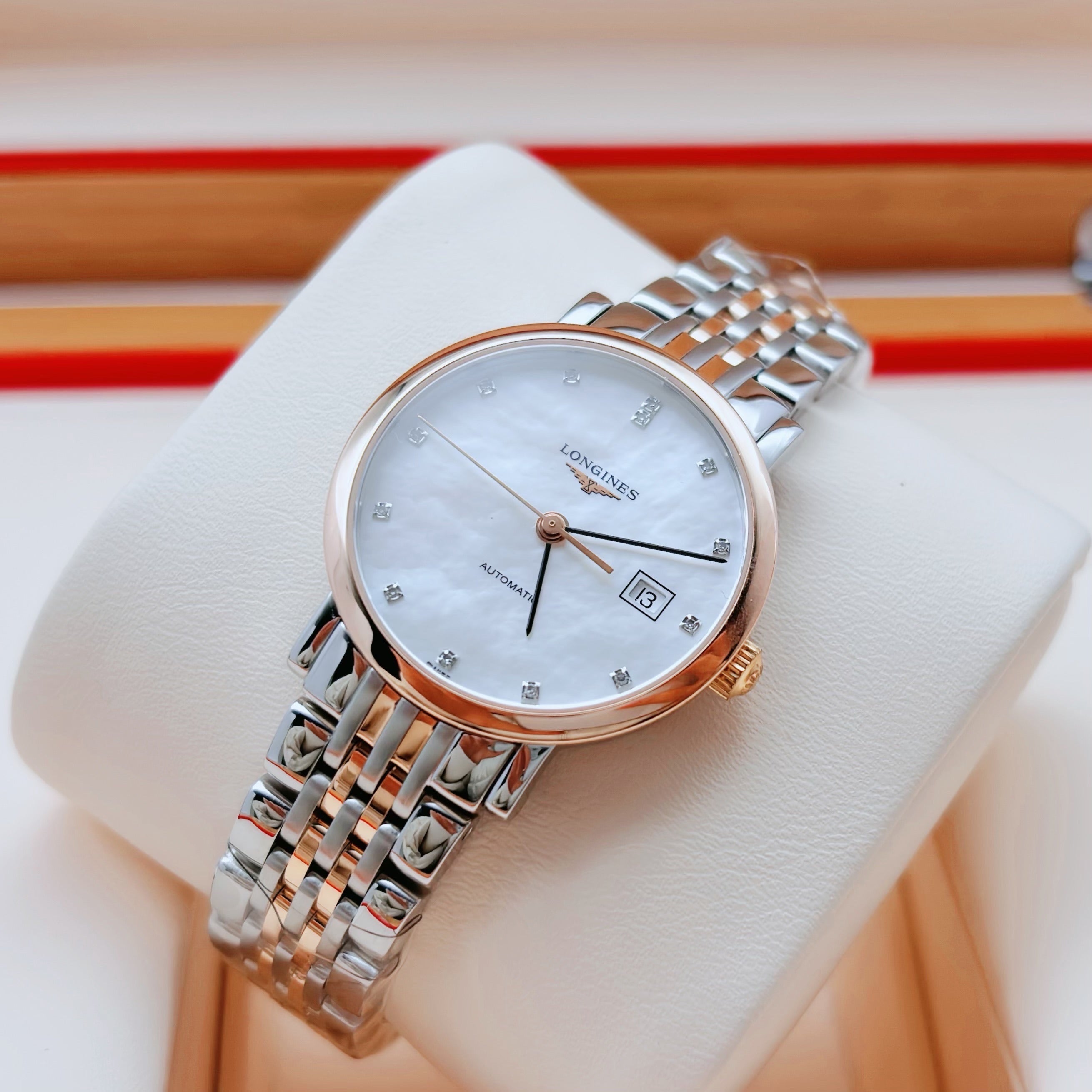 Longines Longines Master Collection Rose gold Mechanical watch 29.00mm L4.310.5.87.7