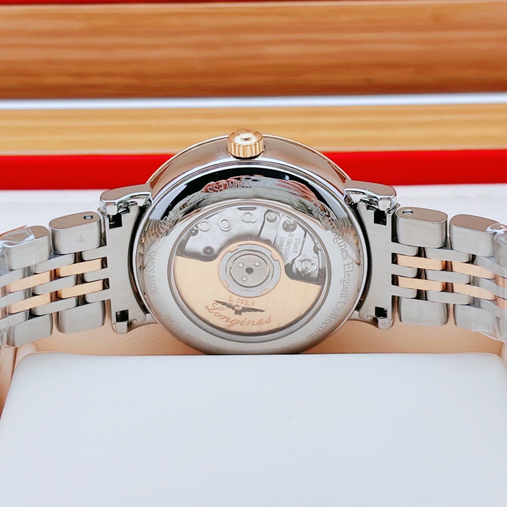 Longines Longines Master Collection Rose gold Mechanical watch 29.00mm L4.310.5.87.7