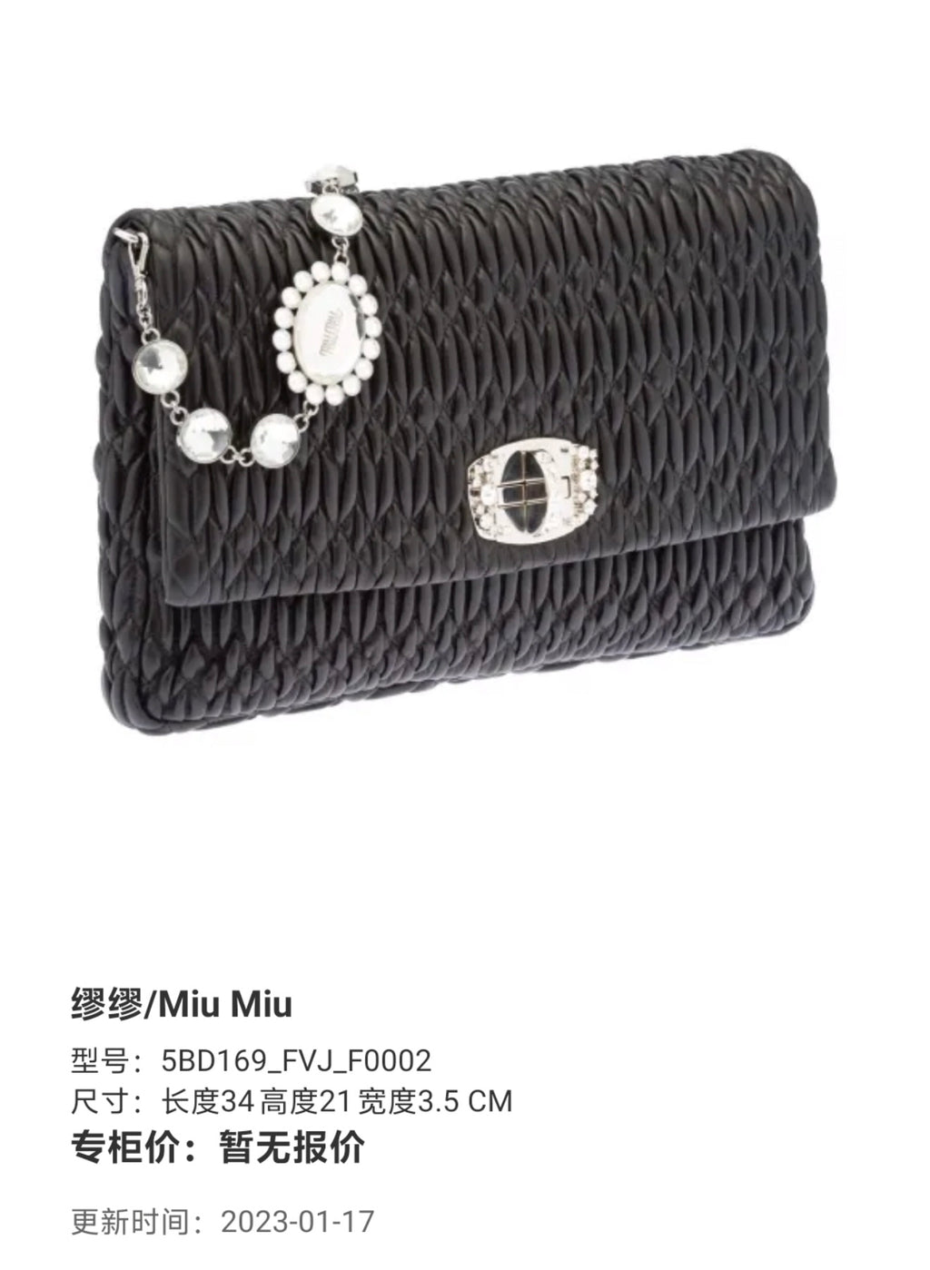 Miu Miu Black