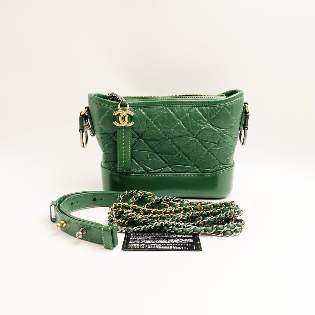 Chanel Green Crossbody