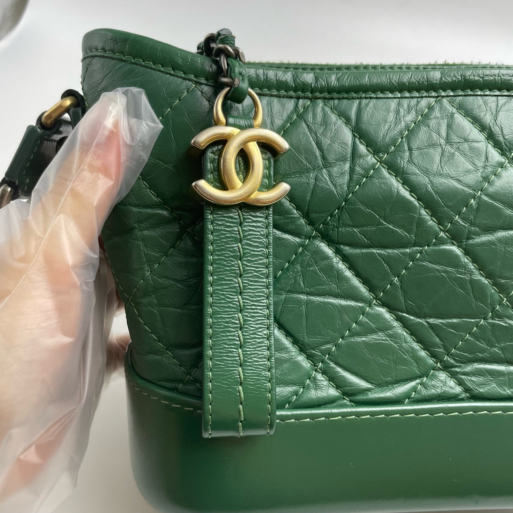 Chanel Green Crossbody