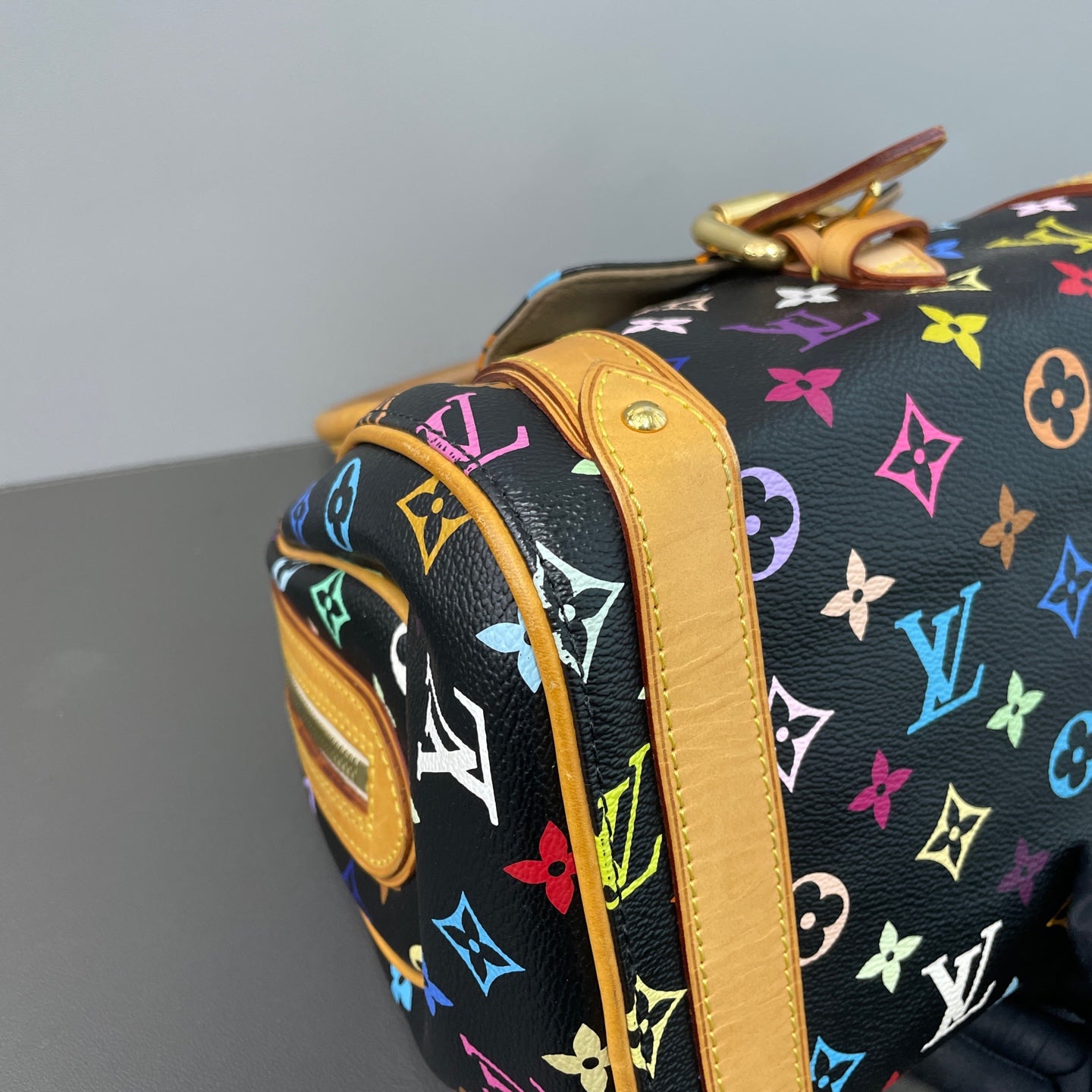 Louis Vuitton Gold Satchel