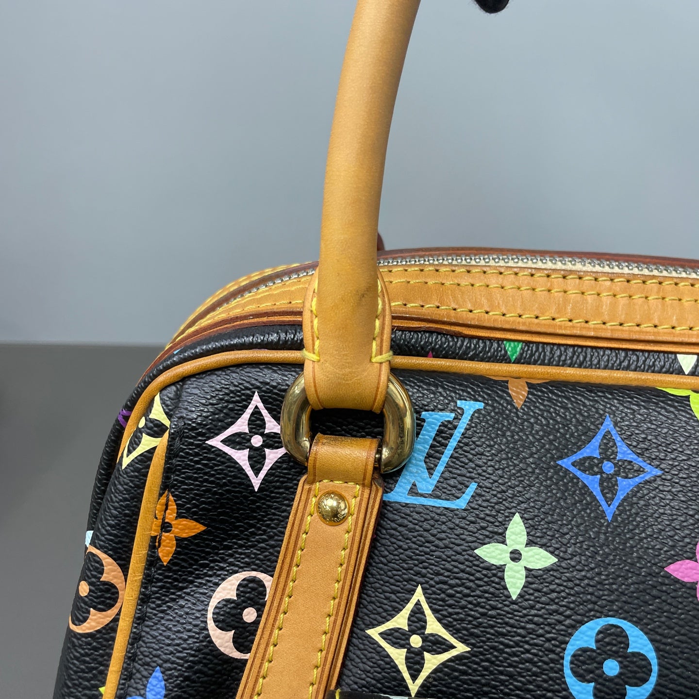 Louis Vuitton Gold Satchel