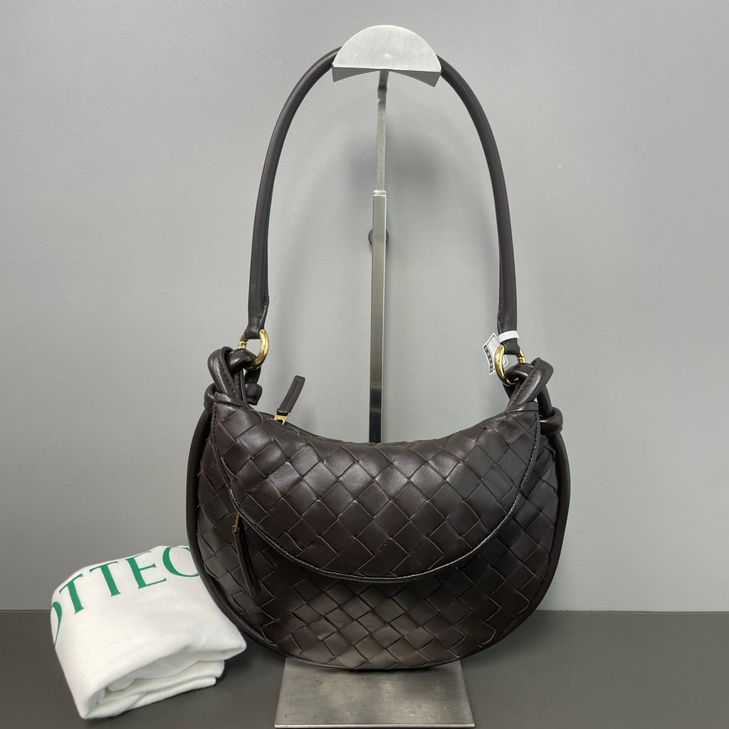 Bottega Veneta Leather Brown Shoulder Bag