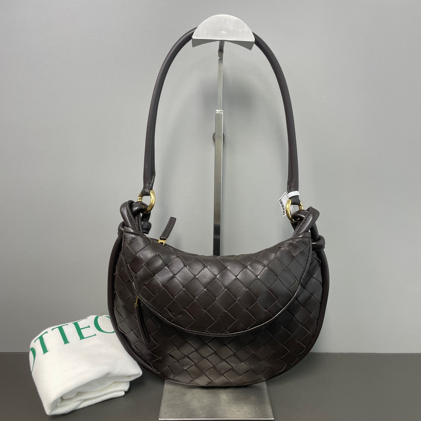 Bottega Veneta Leather Brown Shoulder Bag
