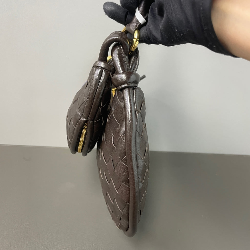 Bottega Veneta Leather Brown Shoulder Bag