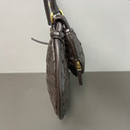 Bottega Veneta Leather Brown Shoulder Bag