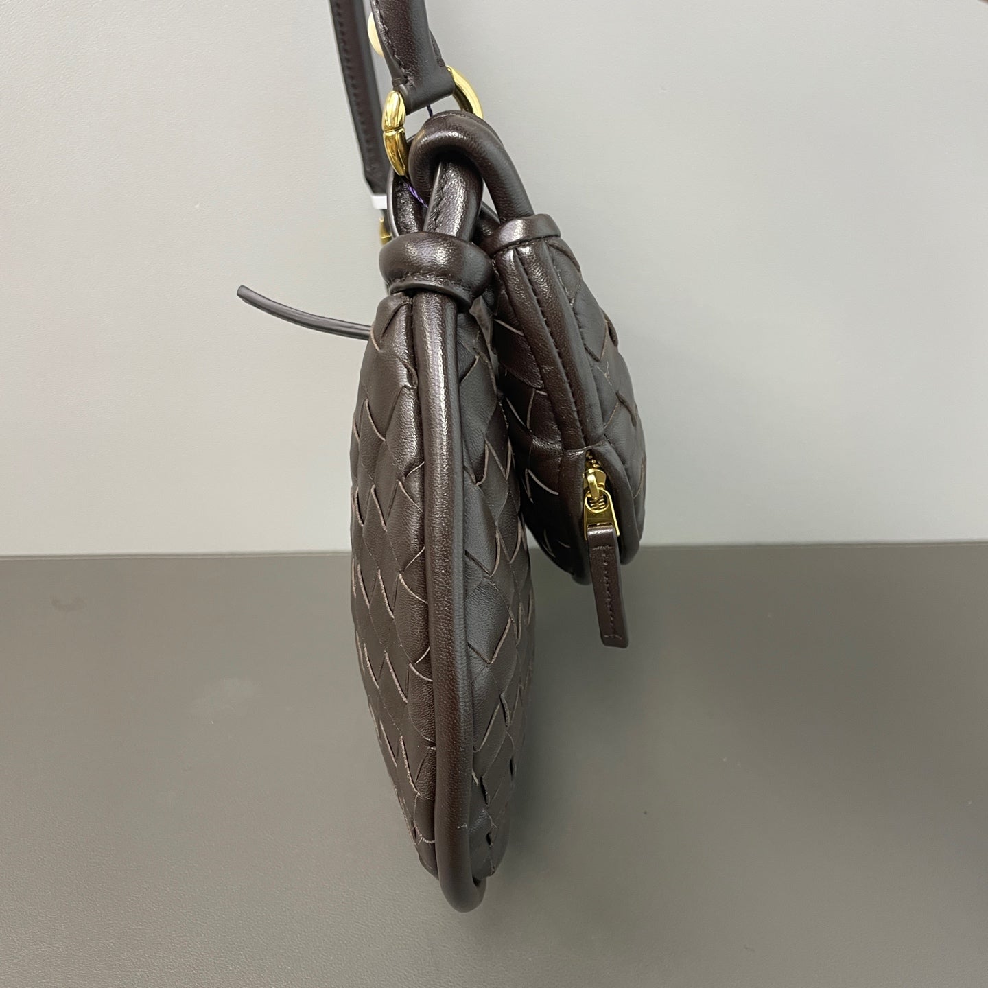Bottega Veneta Leather Brown Shoulder Bag
