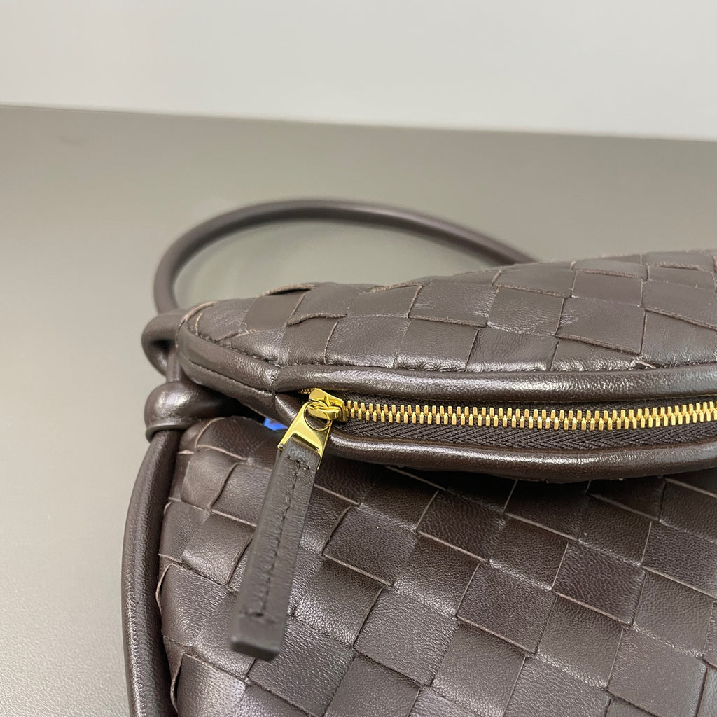 Bottega Veneta Leather Brown Shoulder Bag