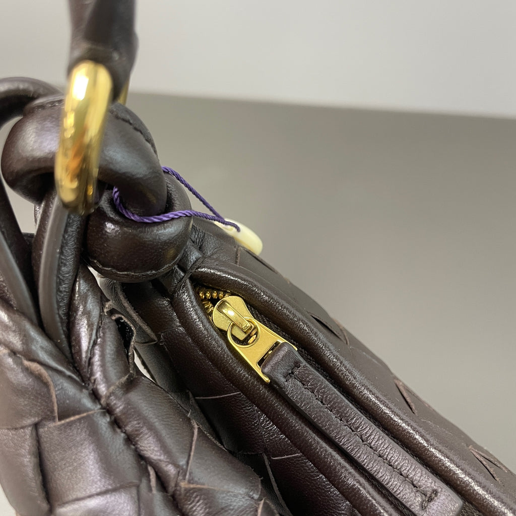 Bottega Veneta Leather Brown Shoulder Bag
