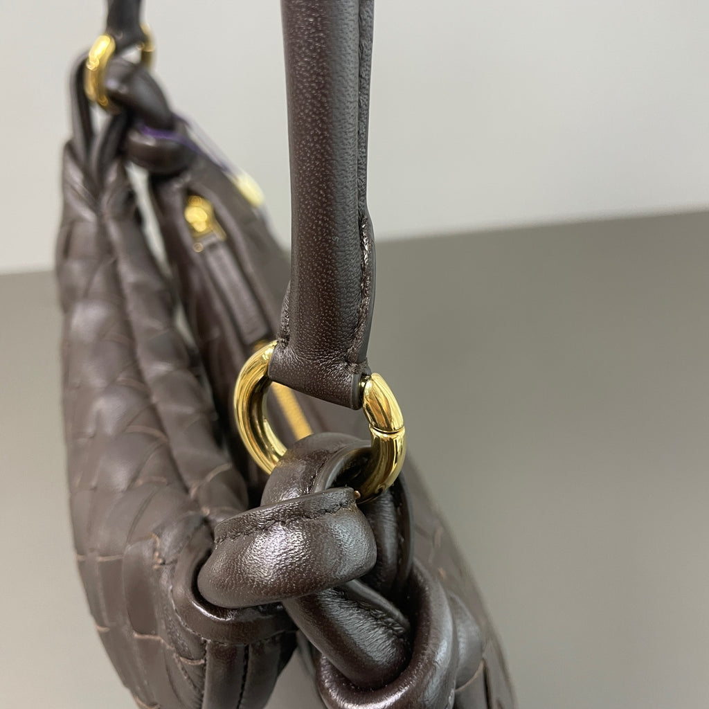 Bottega Veneta Leather Brown Shoulder Bag