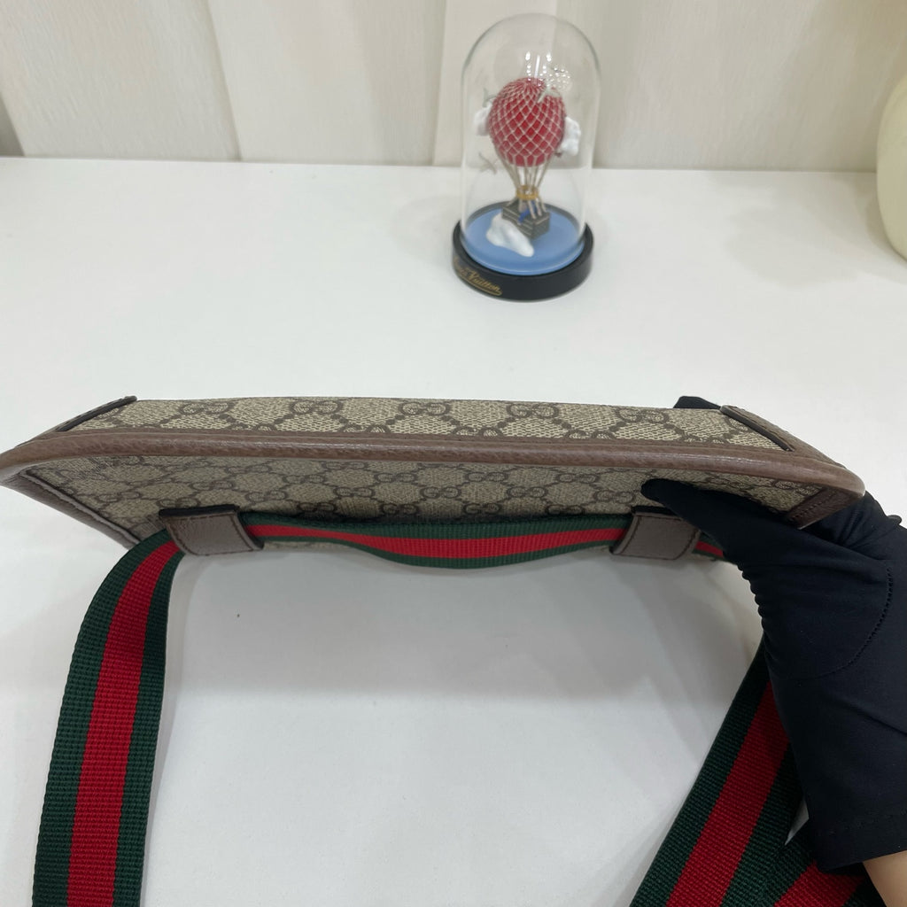 Gucci Canvas Brown Belt Bag & Fanny Pack