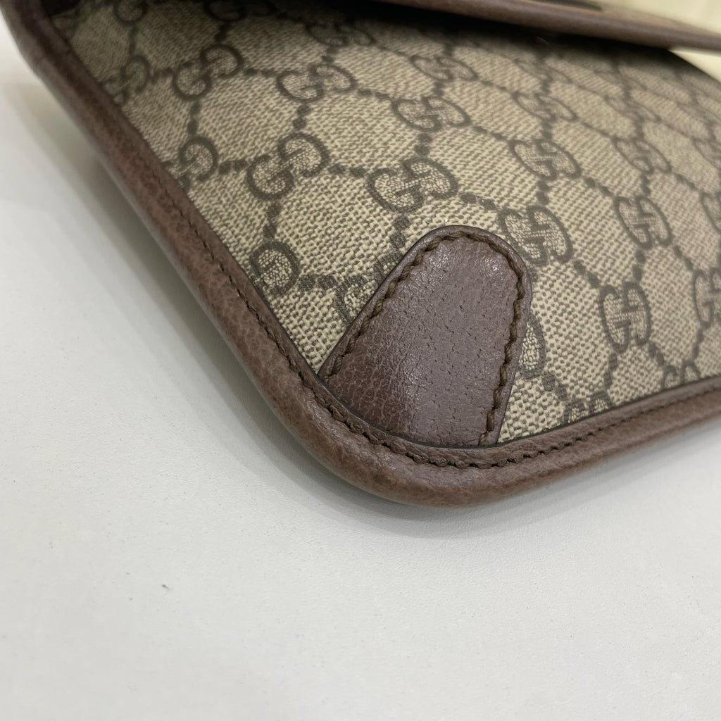 Gucci Canvas Brown Belt Bag & Fanny Pack
