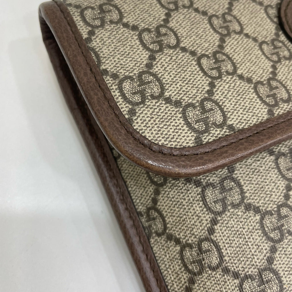 Gucci Canvas Brown Belt Bag & Fanny Pack