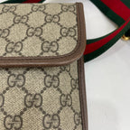 Gucci Canvas Brown Belt Bag & Fanny Pack