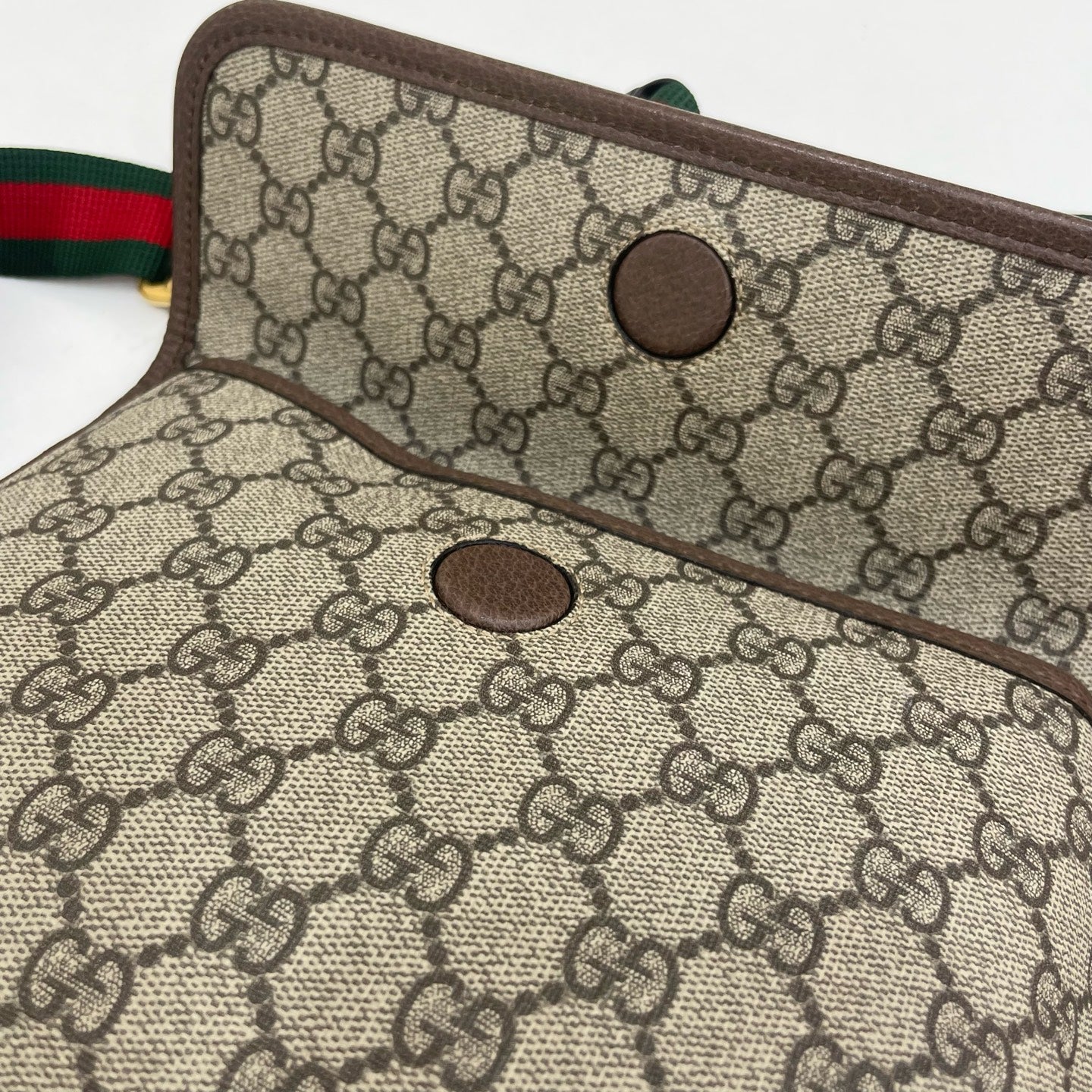 Gucci Canvas Brown Belt Bag & Fanny Pack