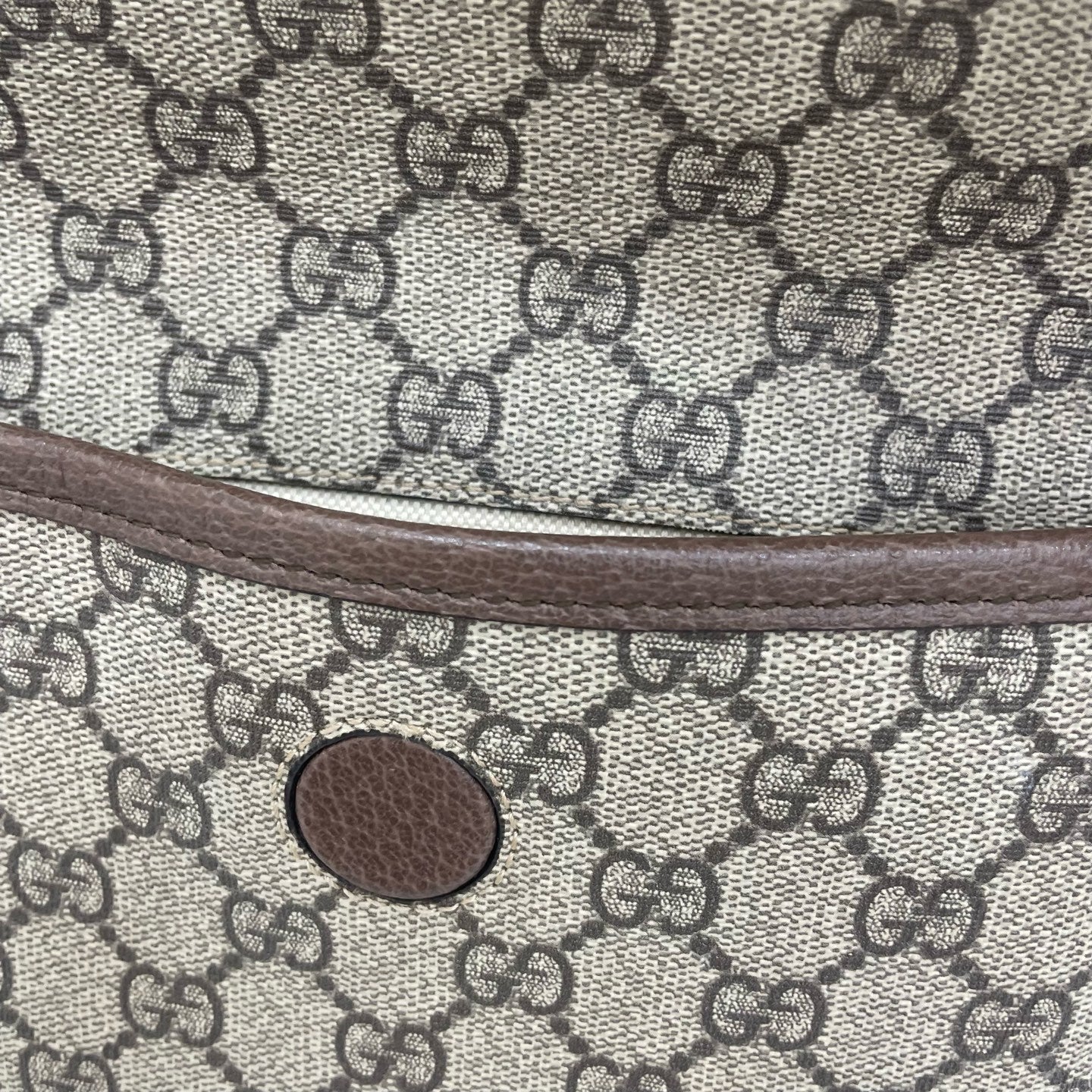 Gucci Canvas Brown Belt Bag & Fanny Pack
